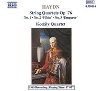 Kodaly Quartet – Haydn: Cuartetos de cuerda Op. 76, Nos. 1–3 – CD – NAXOS (Importación USA)