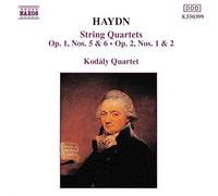 Kodaly-Quartett - Haydn : Quatuors à cordes Op. 1, n° 5 et 6 - Op. 2 n° 1 et 2