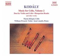 Kodaly Zoltan - Oeuvres Pour Violoncelle Vol 2