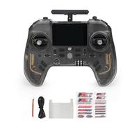 Kodbiby Mando a Distancia RC Transmisor RC con Pantalla IPS de 2,4 Pulgadas 18/32 Canales 2,4 GHz ELRS AFHDS 3 con Conexión de Refrigeración y Entrenador para Coche, Avión, Dron, Barco