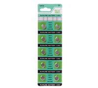 Kodbww 10 pilas alcalinas AG11 1,55 V LR721 362 SR721 162 pilas de botón electrónicas para relojes, mando a distancia