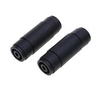 Kodbww 2 adaptadores de 4 pines hembra a hembra Speakon acoplador o conector de cable de PVC