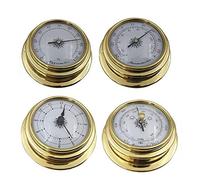Kodbww 4 pulgadas 4 unids/set higrómetro relojes reloj para Shell Marine para