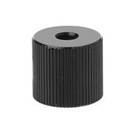 Kodbww Adaptador de tornillo de conversión hembra de 1/4 pulgada a hembra de 1/4 pulgada para monopié y trípode, amarillo+negro+blanco