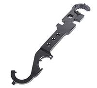KODENOR AR15/M4 - Llave inglesa multiusos combinada de 31 cm, herramienta táctica de caza para airsoft