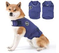 Kodervo Chaqueta para la ansiedad para perros, camisa calmante para perros, abrigo para perros para truenos, fuegos artificiales, visitas al veterinario y separación, mantén a la mascota tranquila sin