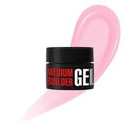 Kodi Professional Constructor para Uñas Medium Builder Gel Cold Pink UV LED - Builder Gel para uñas Desnudo, Reparadora, Refuerzo 13 ml