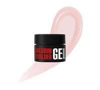 Kodi Professional Constructor para Uñas Medium Builder Gel Latte UV LED - Builder Gel para uñas Desnudo, Reparadora, Refuerzo 13 ml