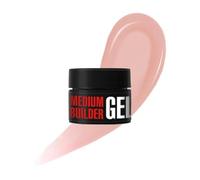 Kodi Professional Constructor para Uñas Medium Builder Gel Light Beige UV LED - Builder Gel para uñas Desnudo, Reparadora, Refuerzo 13 ml