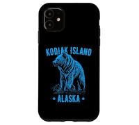 Kodiak Island Alaska USA - Diseño de Oso Pardo Carcasa para iPhone 11