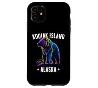 Kodiak Island Alaska USA - Diseño de Oso Pardo Carcasa para iPhone 11