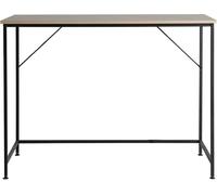 Last Deco - Escritorio Sencillo HENCHE | Escritorio Madera y Hierro - Color Negro y Natural | Medidas 100 x 75 x 50 cm