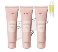 KOEC Purifying Exfoliating Gel, Face and Body Exfoliating Scrub Gel, Deep Cleansing Moisturizing Facial for All Skin Types (3 Pcs)
