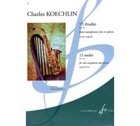 KOECHLIN - Estudios (15) Op.188 para Saxofon Alto y Piano (Version Original)