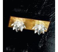 Kögl Fiore lámpara de techo pan oro y cristal, 2 luces