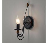 Kögl Lámpara de pared FILO negro azulado