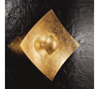 Kögl Quadrangolo aplique de pared con pan de oro, 18 x 18 cm