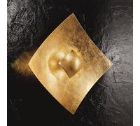 Kögl Quadrangolo aplique de pared con pan de oro, 50 x 50 cm