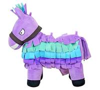 Kögler 14201 Infinata - Burro de Peluche Reutilizable (15 x 30 x 45 cm), Color Morado, Turquesa y Azul