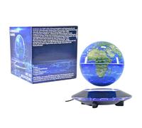 Kögler 75605-Globo Flotante con iluminación LED, Aprox. 14 cm de Altura, Globo magnético con Cambio de Color, Incl. Cable USB, como mapamundi y luz Nocturna, Multicolor, One Size (75605)