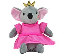 Kögler 76907 - Ratón Labertier Princesa Sofía, Aprox. 20,5 cm de Altura, Figura de Peluche repetible con función de reproducción, lo Repite Todo de Forma Divertida y se Mueve