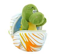 Kögler Daniel 75763 - Mini Dinosaurio de Peluche en Huevo, Aprox. 13 cm de Alto, pequeño Peluche para acurrucarse y amar, como pequeño Regalo para niños, niños y niñas