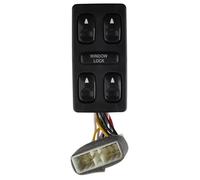 KOEHXJ Interruptor De Control De Ventana para Hyundai para Elantra para Galloper 1992 1993 1994 Interruptor Ventana Eléctrica Principal Lado Conductor Delantero Izquierdo 9357028001