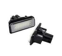 KOEHXJ Luces Placa Matrícula Para Benz Para Clase C Para E Para SLK Para CLS Para W203 Para 5D Para W211 Para W219 2X Lámpara Luz LED Matrícula Coche