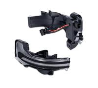 KOEHXJ Luz Señal Giro Retrovisor Para Accord 2013-2017 Para CR-V Para Odyssey Para XRV Para HRV Para Vezel Para JAZZ 2014-2018 2 Luces LED Señal Giro Espejo Lateral(Clear lens,Normal flash)