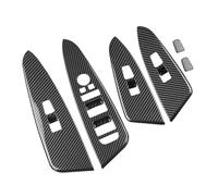 KOEHXJ Para KIA Para Sportage Para NQ5 2022-2024 LHD Apoyabrazos Puerta Coche Cubierta Panel Ventana Interruptor Adhesivo Embellecedor Tirador Puerta Interior Lado