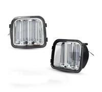 KOEHXJ Recambio Intermitente Para Hummer Para H3 Para H3T 2006-2010 2x Parachoques Delantero Esquina Blanco Ámbar Secuencial Luces Led Señal Giro 15139187(Clear Lens)
