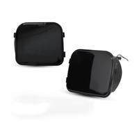 KOEHXJ Recambio Intermitente Para Hummer Para H3 Para H3T 2006-2010 2x Parachoques Delantero Esquina Blanco Ámbar Secuencial Luces Led Señal Giro 15139187(Smoked Lens)