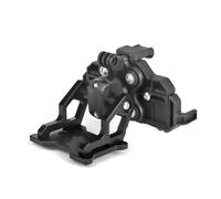 KOEHXJ Soporte Placa Navegación GPS para CFMOTO para 450MT para 450 para MT 2024 2025 Amortiguador Motocicleta Soporte GPS Teléfono Navegación(Black-12MM 1set)