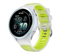Koelaa 18mm Correa Silicona Compatible con Garmin Venu 2S/Venu 3S/Forerunner 265S/255S/255S Music/Vivoactive 4S/3S, Silicone Correas Blandas de Recambio, Transpirable, Impermeable - Verde Lima