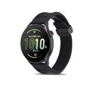 Koelaa 22mm Correa Silicona Compatible con Amazfit Bip 5/Cheetah/Cheetah Pro/GTR 4/GTR 3 Pro/GTR 2 eSIM, Magnética de Silicona Suave, Respirable Correas Deportiva-Negro