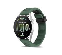 Koelaa 22mm Correa Silicona Compatible con Xiaomi Redmi Watch 5 Lite/5 Active/Watch S4/S4 Sport3, Magnética de Silicona Suave, Respirable Correas Deportiva-Verde