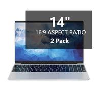 Koelaa Filtro de Privacidad 14 Pulgadas 16:9, Privacy de Film Extraíble, Anti-Espía, Anti-Arañazos, Anti UV, para Laptop de 14 Pulgadas, Relación de Aspecto 16:9 (Paquete de 2)