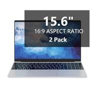 Koelaa Filtro de Privacidad 15.6 Pulgadas 16:9, Privacy de Film Extraíble, Anti-Espía, Anti-Arañazos, Anti UV, para Laptop de 15.6 Pulgadas, Relación de Aspecto 16:9 (Paquete de 2)