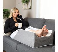 Kölbs Almohada de elevación de piernas, postoperatoria, Elegante Funda Jacquard Elegante, Almohada de Soporte de Rodilla para Lesiones después de la cirugía (Doble Pierna)