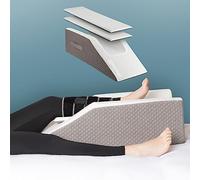 Kölbs Almohada de elevación de piernas, postoperatoria, Elegante Funda Jacquard Elegante, Almohada de Soporte de Rodilla para Lesiones después de la cirugía (Ajustable)
