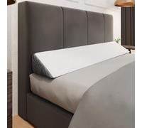 Kölbs Relleno de cuña para Cama | Almohada de cuña Moderna y Elegante para cabecero de Cama | Almohada de cuña para cabecero de Cama | Elegante Almohada de Terciopelo Jacquard para Relleno de Huecos