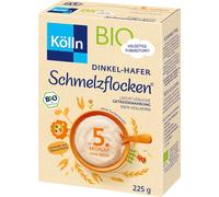 Kölln Copos de Espelta y Avena Ecológicos Schmelzflocken® Solubles - 225 g Kölln