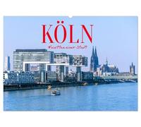 Köln - Facetten einer Stadt (Wandkalender 2026 DIN A2 quer), CALVENDO Monatskalender: Köln - Eine Stadt voller Geschichte, Kultur und Lebensfreude