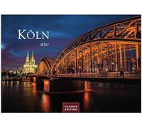 Köln Kalender 2027 - Wandkalender | Fotokalender Deutschland 50x35cm - beeindruckende Fotos vom Dom, Rhein & Altstadt, großformatig, hochwertigl verarbeitet
