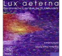 Kölner Kantorei - Lux Aeterna [Import]