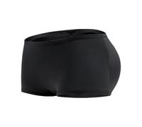 KOEMCY Bragas levantadoras de glúteos Ropa Interior Acolchada Almohadillas de Cadera sin Costuras Ropa Moldeadora Bragas levantadoras de Glúteos (Negro M)
