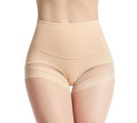 KOEMCY Bragas sin Costuras Mujer Braga Faja Reductora Abdomen Levanta Glúteos Costura Invisible Braguitas Moldeadoras Shapewear Barriga Body Shaper (Tez/S)