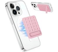 KOEMCY Soporte Adhesivo Cuadrado Ajustable Teléfono Móvil Ventosa Silicona Plegable Multiposición Universal Compatible Smartphones