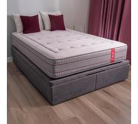 Koen Home Colchón híbrido 80x180 cm Scarlet - +/- 26 cm - Firmeza Media - Muelles Ensacados + Espuma Viscoelástica - 100% Transpirable - Gran Independencia de Lechos - Certificado Oeko Tex