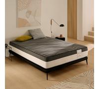 Koen Home Colchón Viscoelástico 160x200 cm Fluente - Altura +/- 30 cm - Firmeza Media - Adaptabilidad Excelente - Caras adaptadas a Cada estación - Diseño Exclusivo - Hipoalergénico